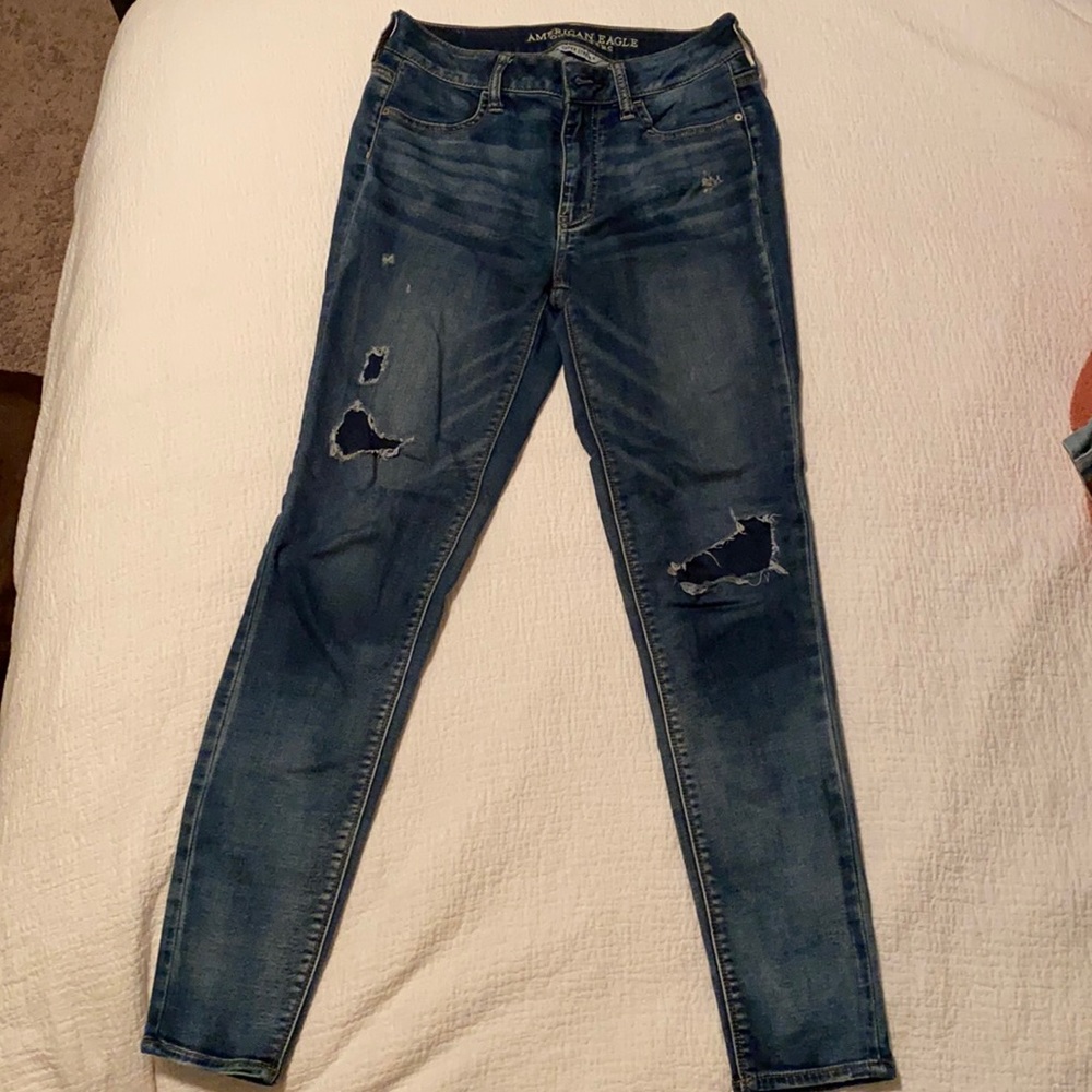 Blue jeans American eagle